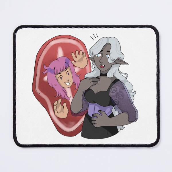 Item preview, Nan the Vampire and Amare the Steak designed and sold by MyHanyPanySaint.