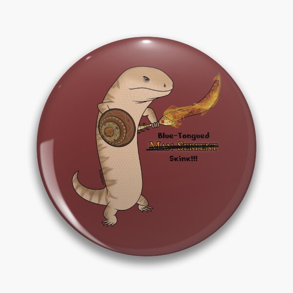 Item preview, Man Serpent Skink designed and sold by gui2arts.