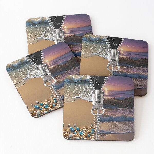 Item preview, Night/day ocean artwork designed and sold by Ehicks7.