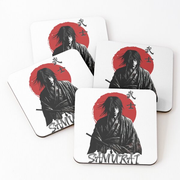 Item preview, samurai warrior with red sun designed and sold by InkdGraphix.