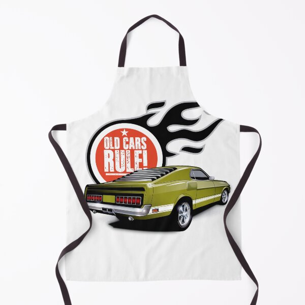 Item preview,  Old Cars Rule! 69 Mustang Mach 1 designed and sold by ArtWithImpact.