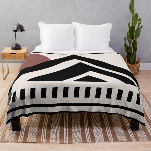 Item preview, Abstract Mountain designed and sold by DesignByRoseCo.