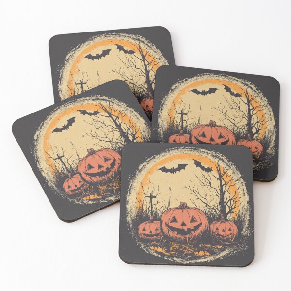 Item preview, Retro 1950s Halloween Design | Faded Circle Design designed and sold by Moments-Studio.