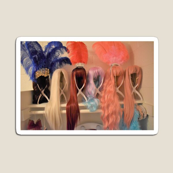 Item preview, Colorful Wigs designed and sold by MangoSeeds.