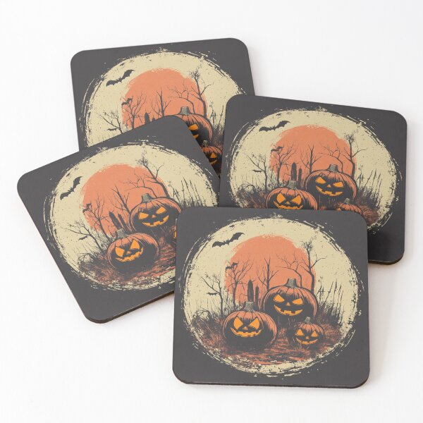 Item preview, Vintage 1950s Halloween | Retro Faded Circle Design designed and sold by Moments-Studio.