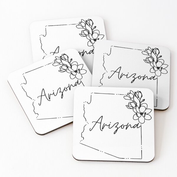 Item preview, Arizona Simple Floral Line Art designed and sold by Magnolia Valley Art.