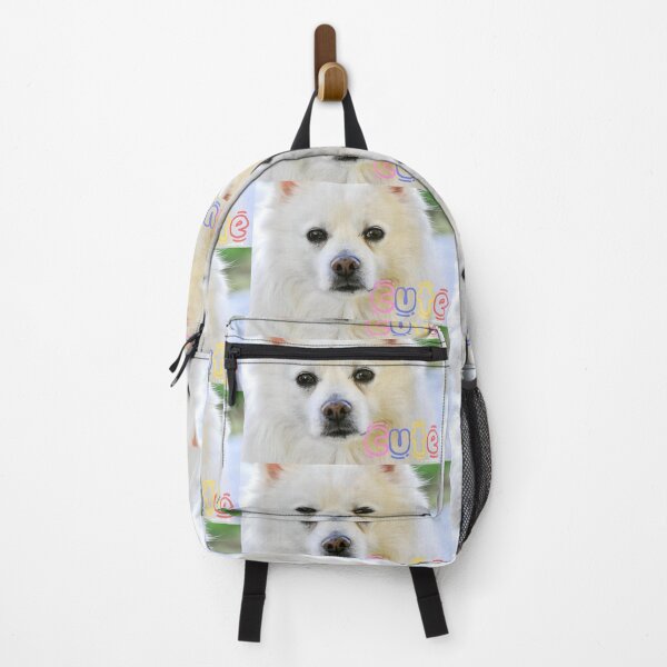 Item preview, Cute American Eskimo Spitz Dog Portrait designed and sold by Yogibear & Rachelle .