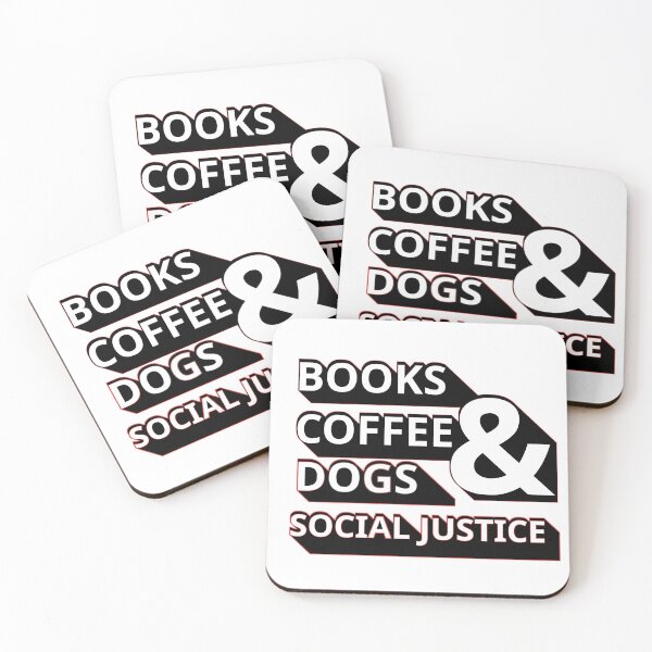Item preview, Books, Coffee, Dogs, and Social Justice - Passionate Lifestyle Design designed and sold by ArtsyExplorer.
