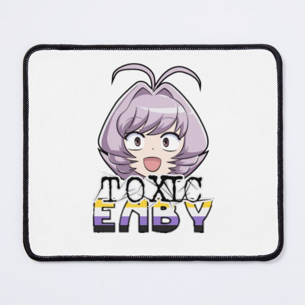 Item preview, Osana Najimi Komi Can't Communicate Toxic Enby Meme designed and sold by feardeargcrafts.