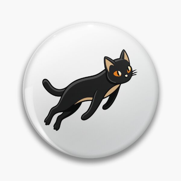 Item preview, Cute Jumpin' Cat designed and sold by poppiq.