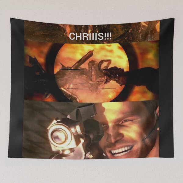 Item preview, CHRISSSSSS Albert Wesker From Resident Evil 5 Meme designed and sold by Neesu.