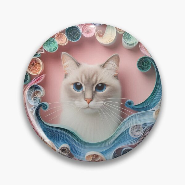 Artikelvorschau, Katzen-Quilling-Design entworfen und verkauft von Designcorner91.