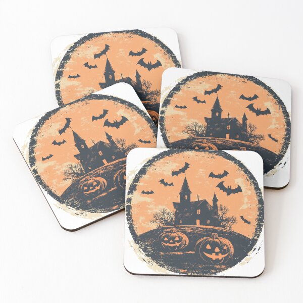 Item preview, Faded 1950s Halloween Vintage | Retro Circular T-Shirt Design designed and sold by Moments-Studio.
