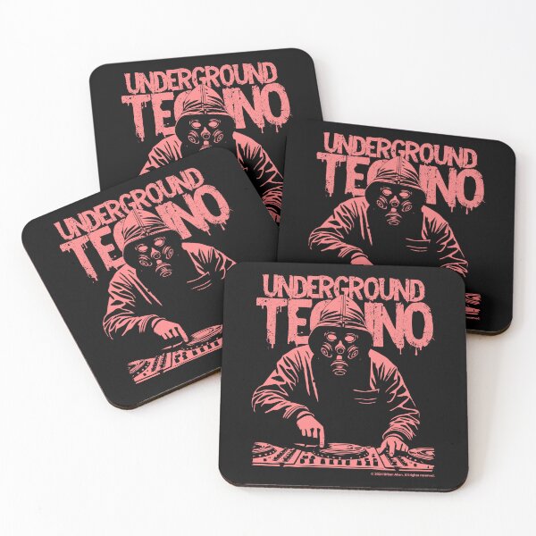 Item preview, Hard Underground Techno Music DJ Life designed and sold by Urban-Alien.