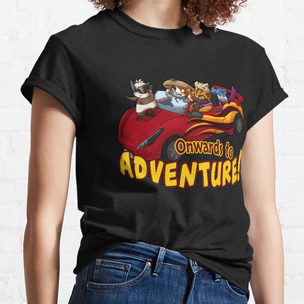 Ichtim - Weiter zum Abenteuer! (Rot) Classic T-Shirt
