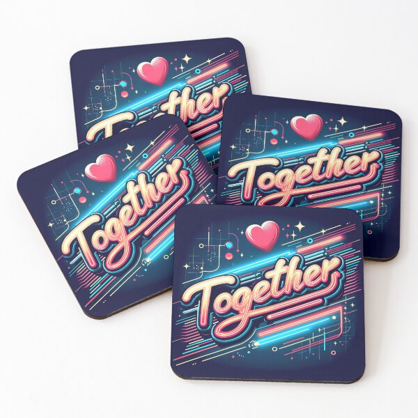 Item preview, Together, typography designed and sold by maxmaj.