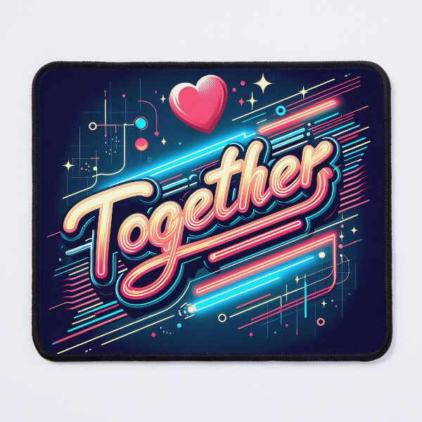 Item preview, Together, typography designed and sold by maxmaj.