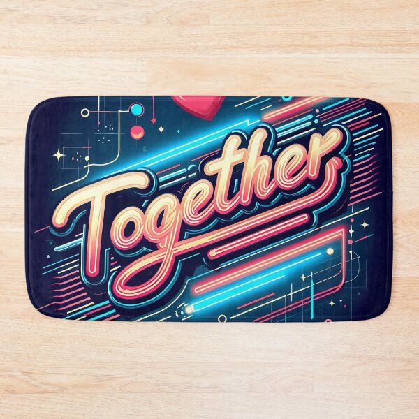 Item preview, Together, typography designed and sold by maxmaj.