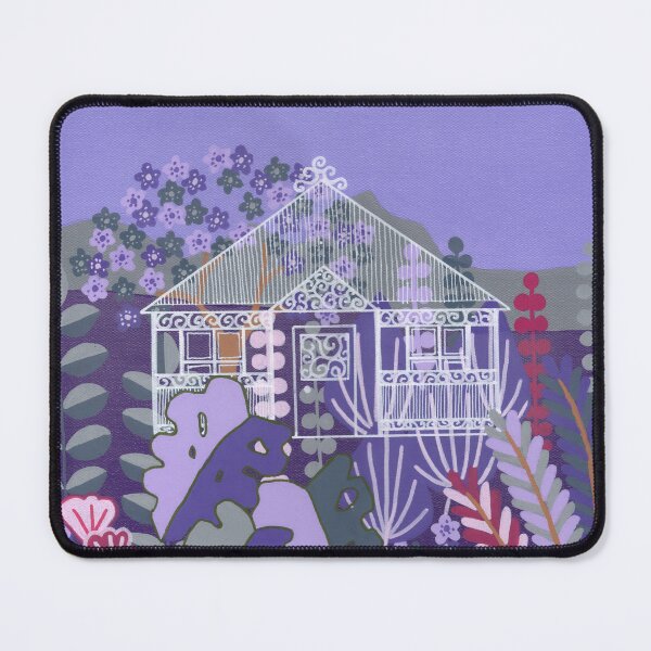 Item preview, Lavender floral fancy designed and sold by vibrantplaces.