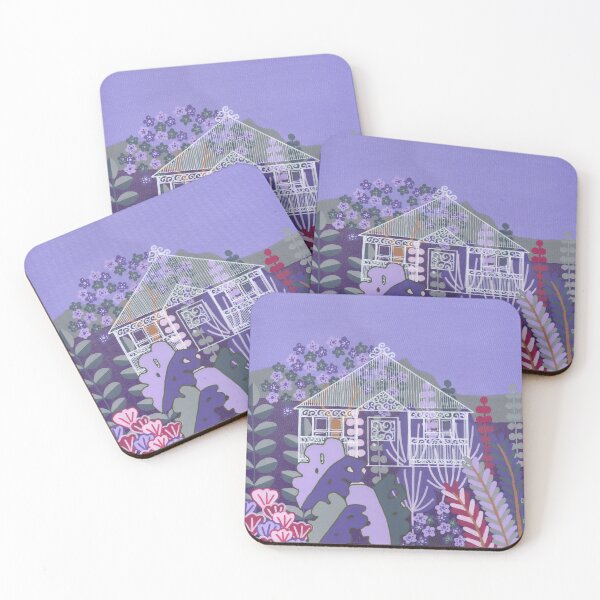 Item preview, Lavender floral fancy designed and sold by vibrantplaces.