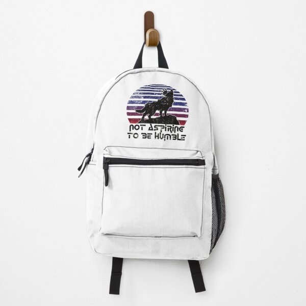 Item preview, Not aspiring to be humble wolf with crown grungy vintage designed and sold by TheRainFamily.