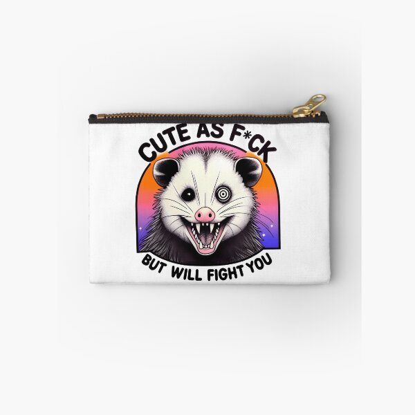 Item preview, Possum, Cute As Feck, But Will Fight You Funny Scary/ Cute designed and sold by SomniferumWars.