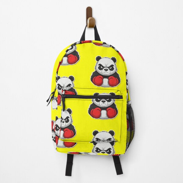 Item preview, Grumpy Boxing Panda designed and sold by StickersRyous.