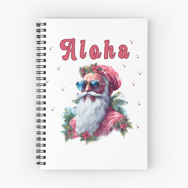 Item preview, Aloha hippie Santa, Beach Christmas Santa  designed and sold by MissGraphicTees.