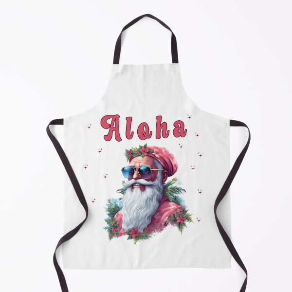 Item preview, Aloha hippie Santa, Beach Christmas Santa  designed and sold by MissGraphicTees.