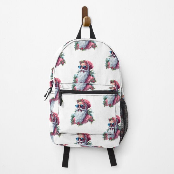 Item preview, hippie Santa, Beach Christmas Santa designed and sold by MissGraphicTees.