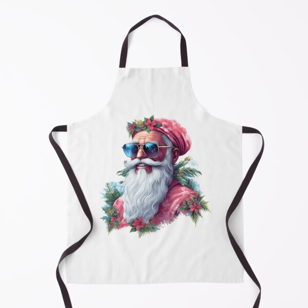 Item preview, hippie Santa, Beach Christmas Santa  designed and sold by MissGraphicTees.