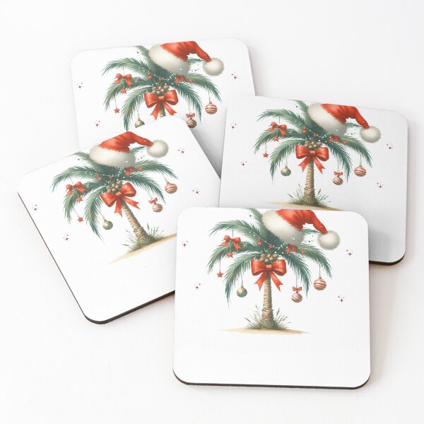 Item preview, Christmas Palm tre Beach Christmas designed and sold by MissGraphicTees.