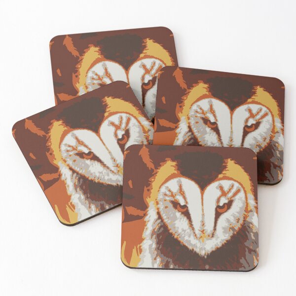 Item preview, Flaming Owl designed and sold by moss-moths.