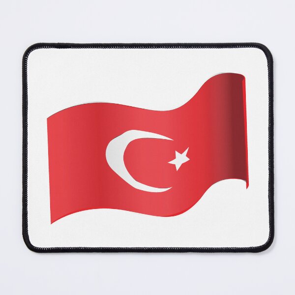 Item preview, Turkey Flag designed and sold by HarveyHandcraftsandDesigns.