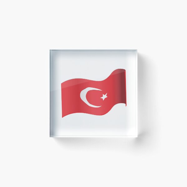 Item preview, Turkey Flag designed and sold by HarveyHandcraftsandDesigns.