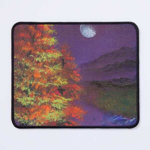 Item preview, Autumn tree by moonlight designed and sold by RawlingsArt.