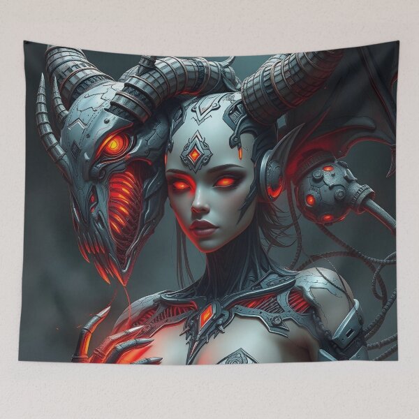 Item preview, Cyberdemon Pattern #29 designed and sold by Kaleidoscope Print.