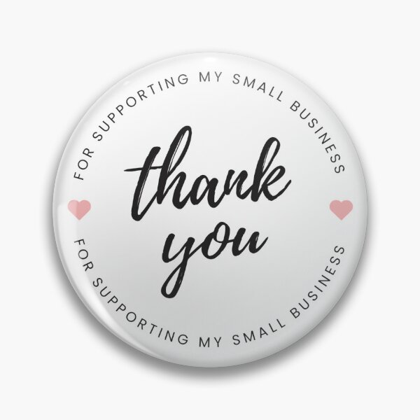 Item preview, Small Business Thank you Sticker designed and sold by mariposa-23.
