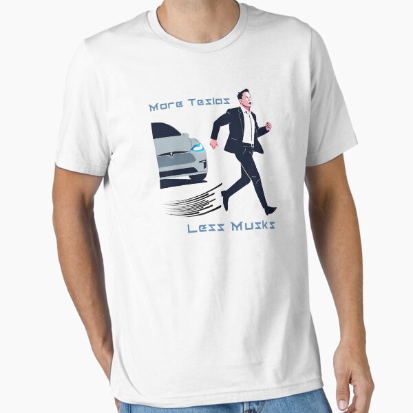 Artikel-Vorschau von Mehr Teslas, weniger Musks, lustiger Aufkleber und T-Shirt, designt und verkauft von Wondrous-Park.