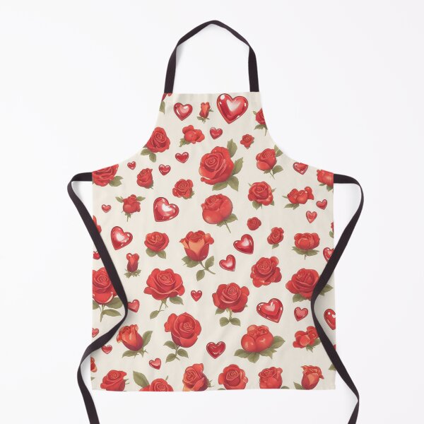 Item preview, Red Rose Garden Seamless Pattern designed and sold by mind-coloring.