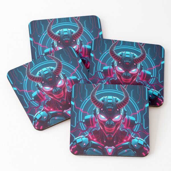 Item preview, Cyberdemon Pattern #36 designed and sold by Kaleidoscope Print.