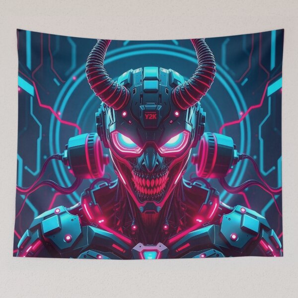 Item preview, Cyberdemon Pattern #36 designed and sold by Kaleidoscope Print.