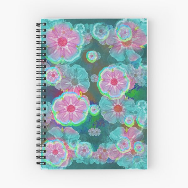 Item preview, Turqoise floral pattern rainbow a bit simmilar to victorian patterns designed and sold by M-Lorentsson.