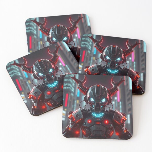 Item preview, Cyberdemon Pattern #38 designed and sold by Kaleidoscope Print.