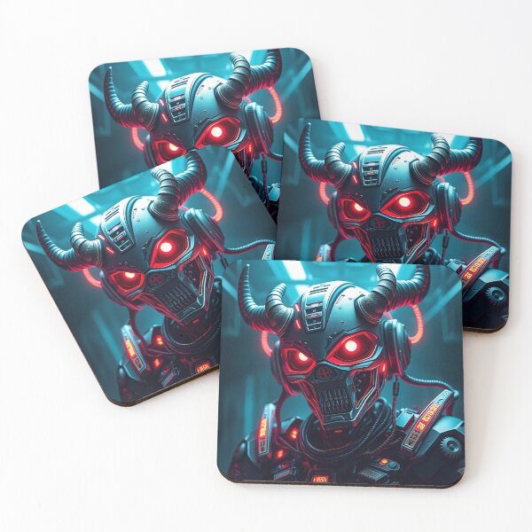 Item preview, Cyberdemon Pattern #39 designed and sold by Kaleidoscope Print.