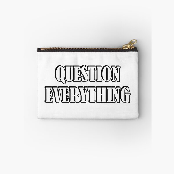 Aperçu de l'œuvre Tout remettre en question créée et vendue par Inspirationmotivation.