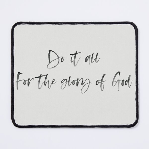 Item preview, For the glory of God designed and sold by KAMdesignhaus.