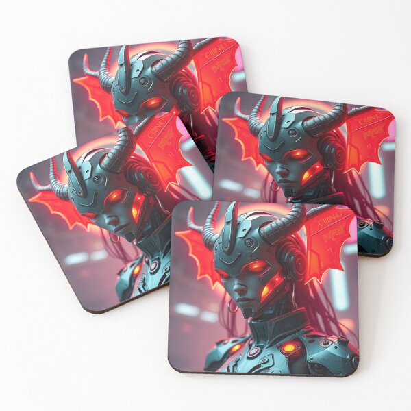 Item preview, Cyberdemon Pattern #43 designed and sold by Kaleidoscope Print.