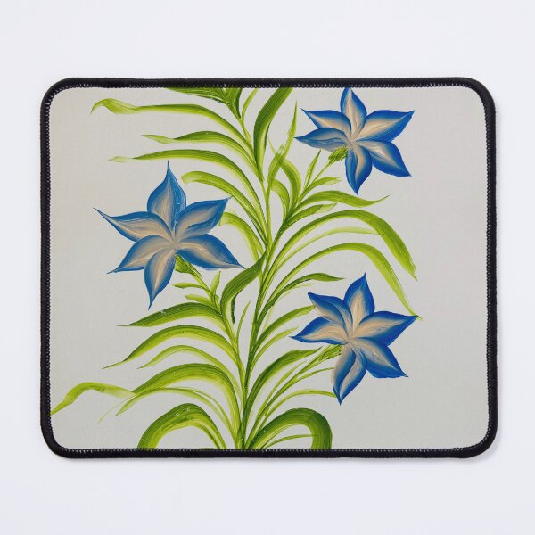 Item preview, Blue flowers designed and sold by Nayana-ag.