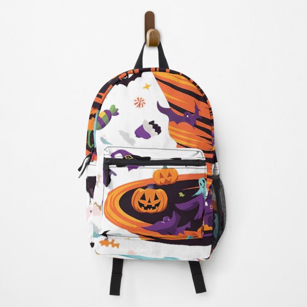 Item preview, Halloween Tornado: 2 A Whirlwind of Spooky Fun, sticker designed and sold by Mood Coffee art.